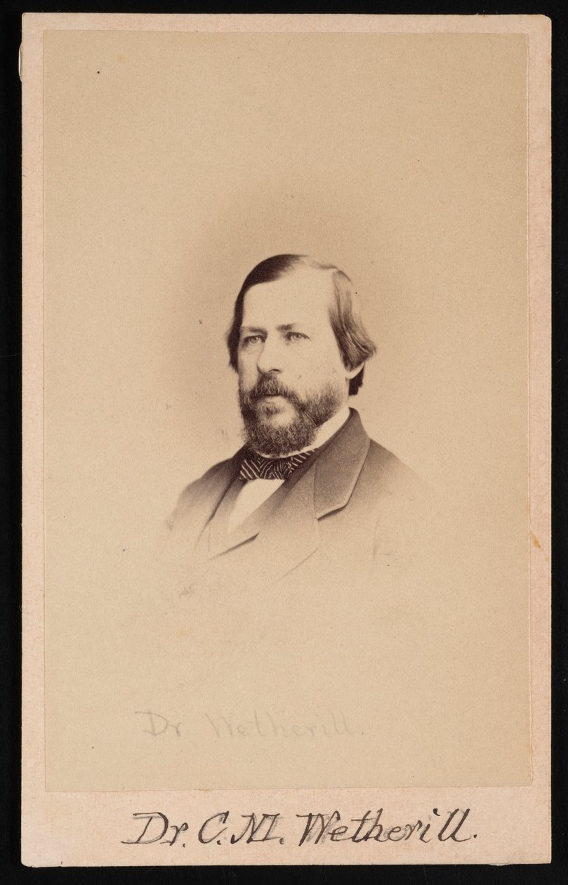 Portrait du Dr Charles Mayer Wetherill 1825-1871, 1864 - Wenderoth and Taylor
