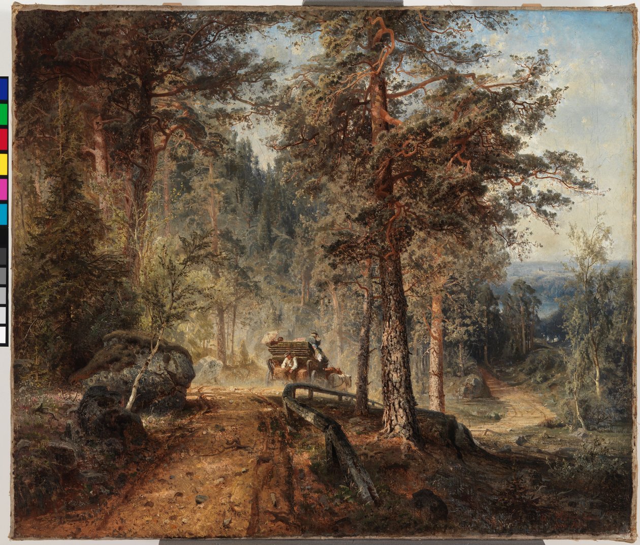 Route en Häme (Une chaude journée d