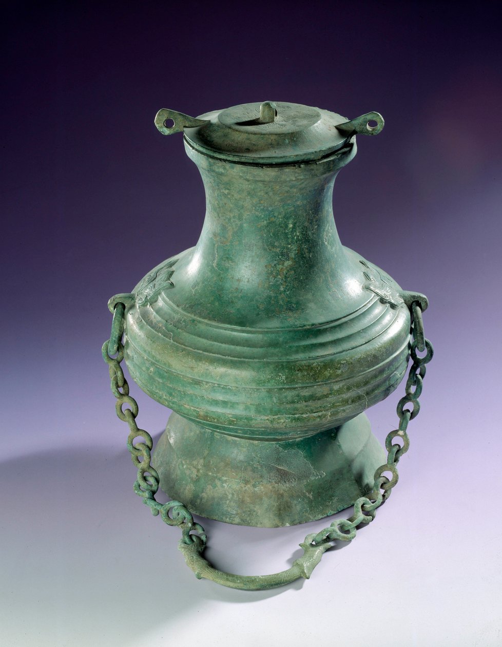 Art chinois : vase en bronze de Than-Hoa, période Han. Paris, Musée Cernuschi - Western Han Dynasty Chinese School