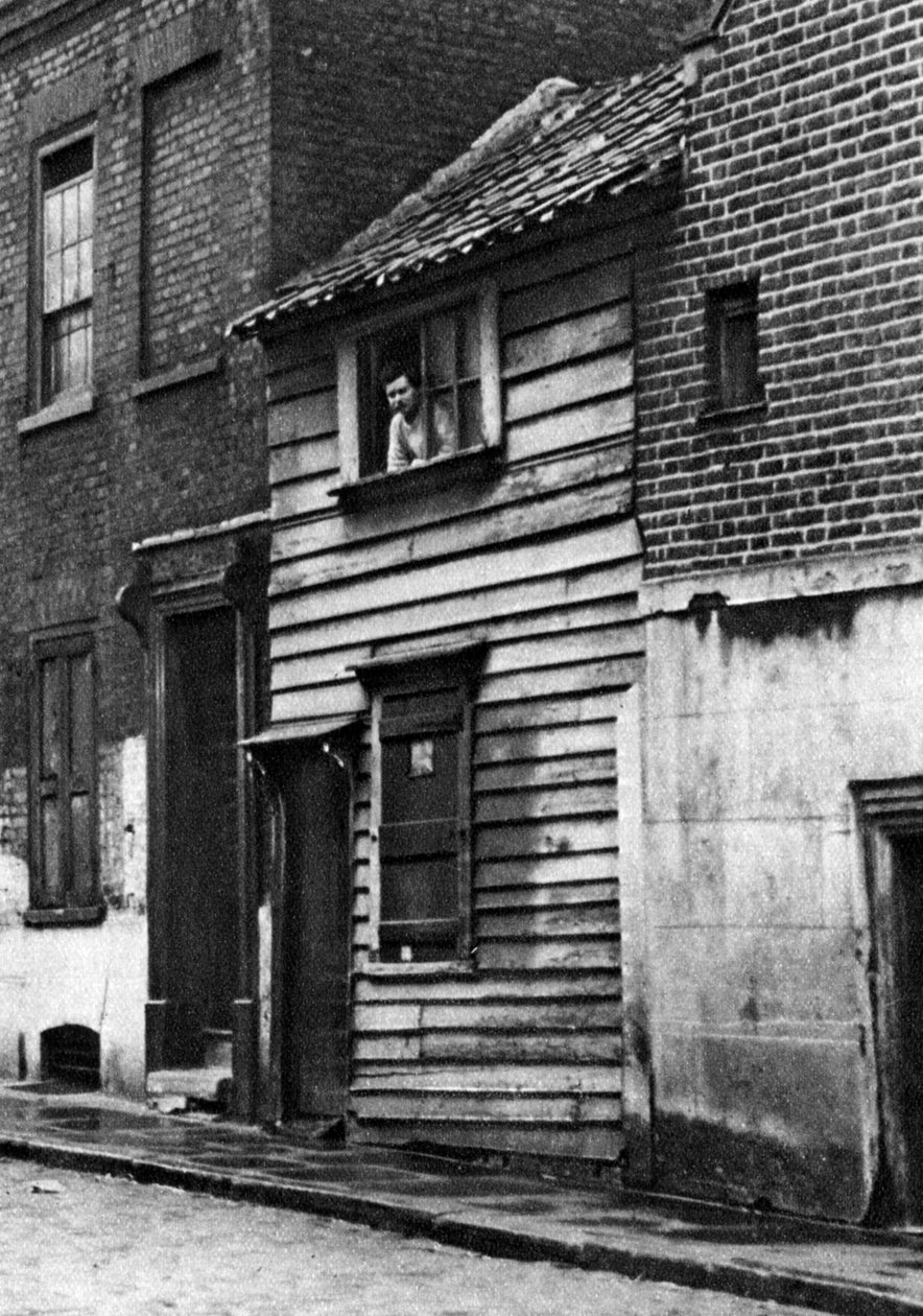 Une vieille maison en bois à St John