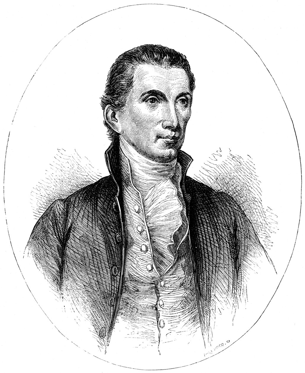 James Monroe, 5e président des États-Unis, vers 1880 - Whymper