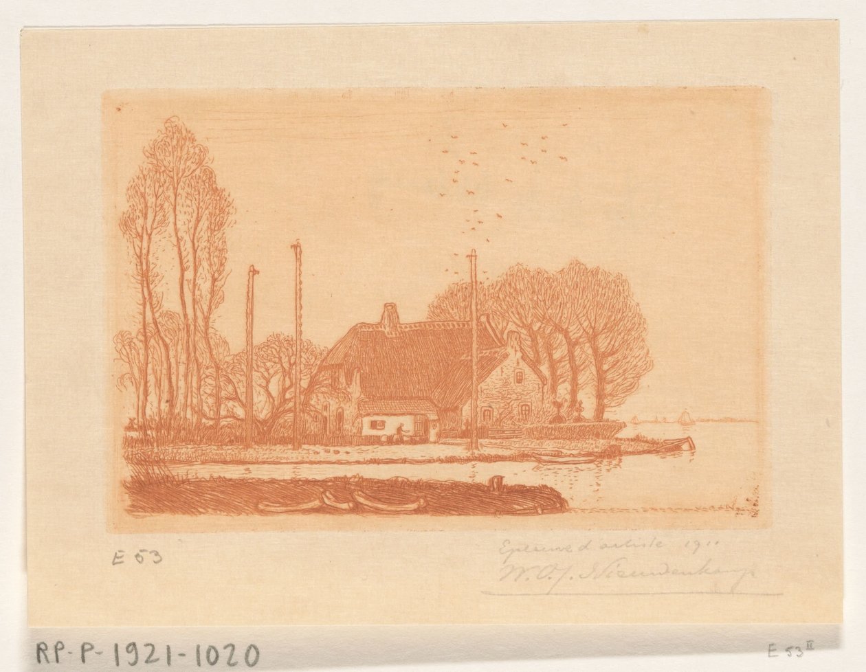 Maison au bord de l