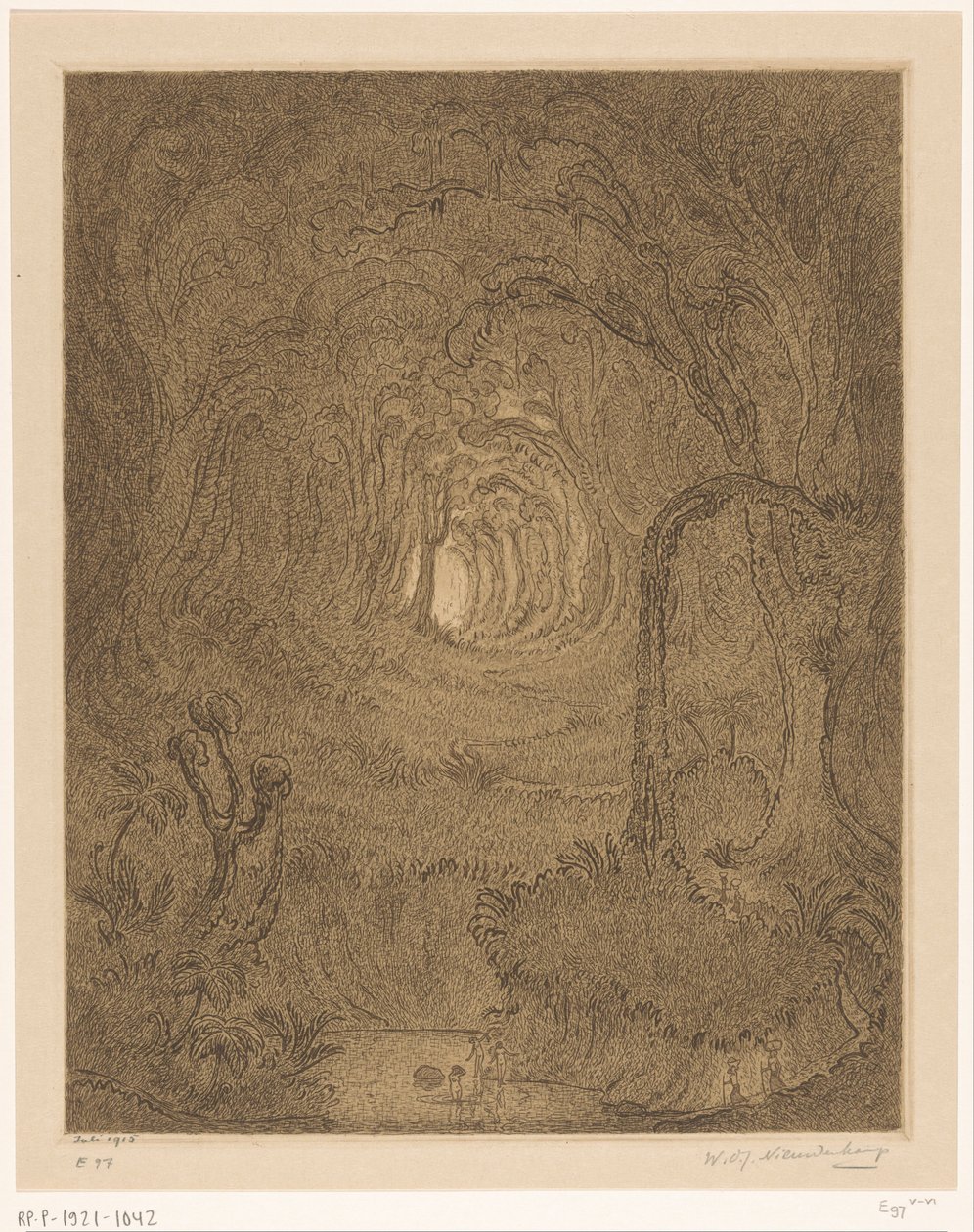Jungle à Java - Wijnand Otto Jan Nieuwenkamp (signed by artist)