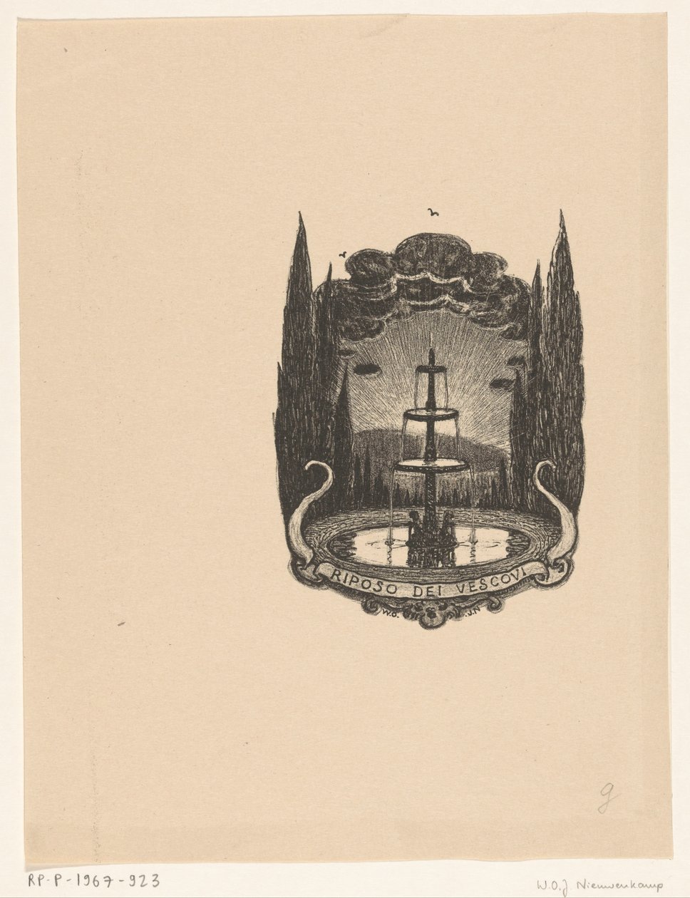 Riposo dei Vescovi - Wijnand Otto Jan Nieuwenkamp