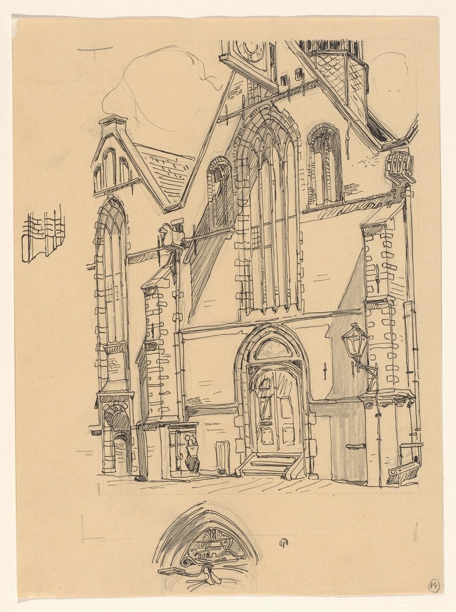 Façade ouest de l