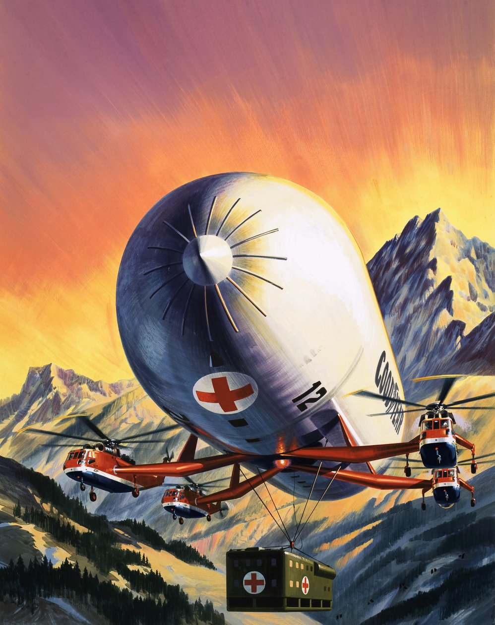 Combinaison futuriste d