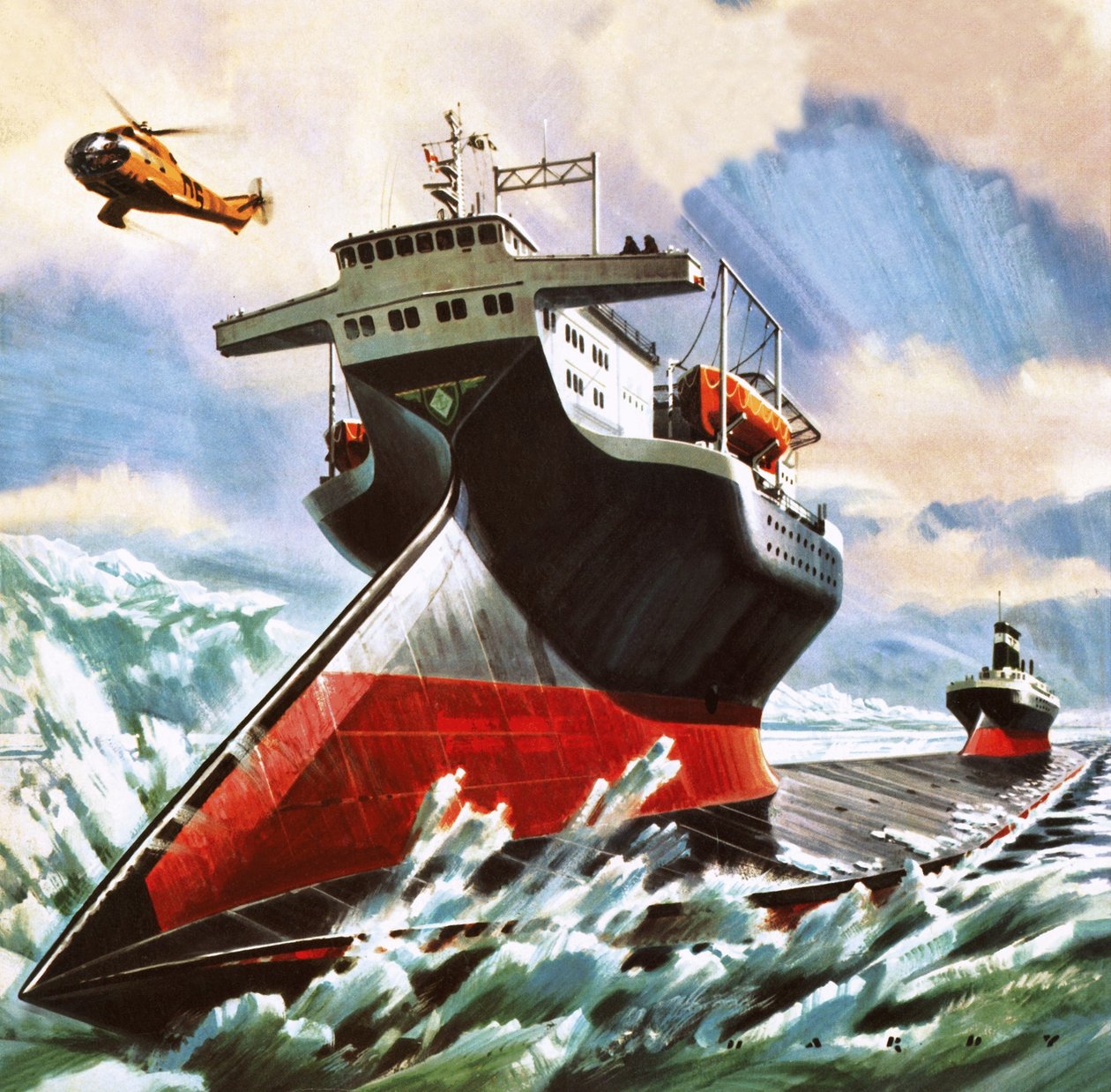 Brise-glace du futur, conçu en 1976 - Wilf (20th century) Hardy