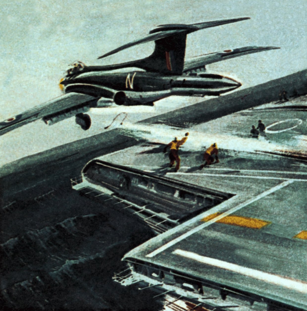 Jet et porte-avions - Wilf (20th century) Hardy