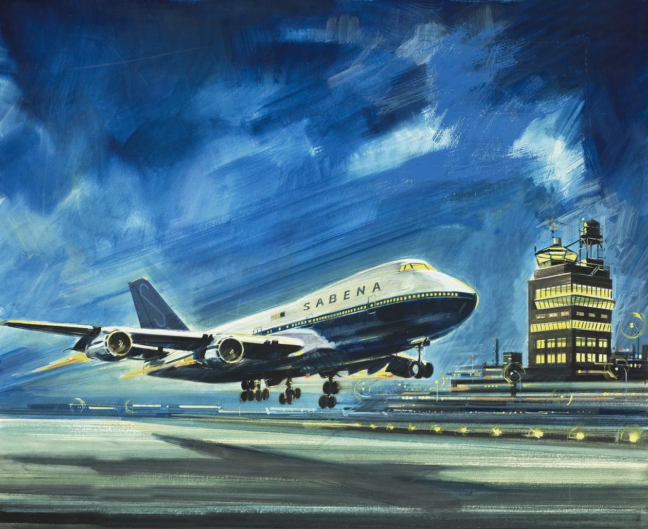 Sabena. Avions de transport de passagers - Wilf (20th century) Hardy