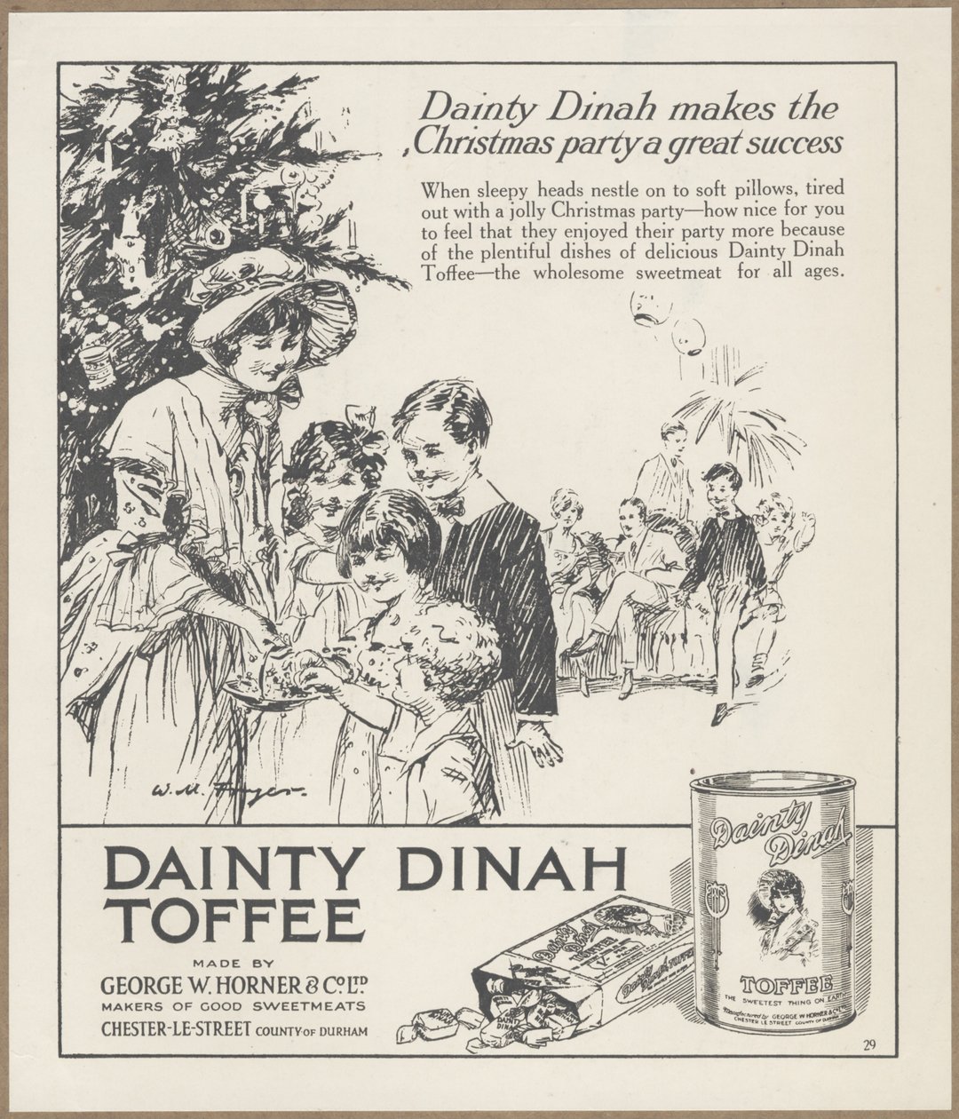 Dainty Dinah Toffee - Wilfred Fryer