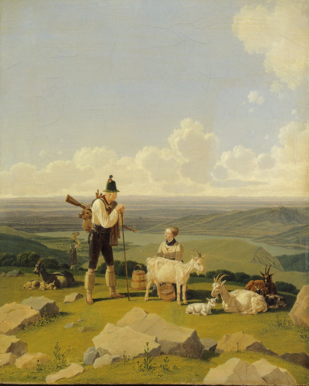 Le Chasseur de Cerfs, 1826 - Wilhelm Alexander Kobell