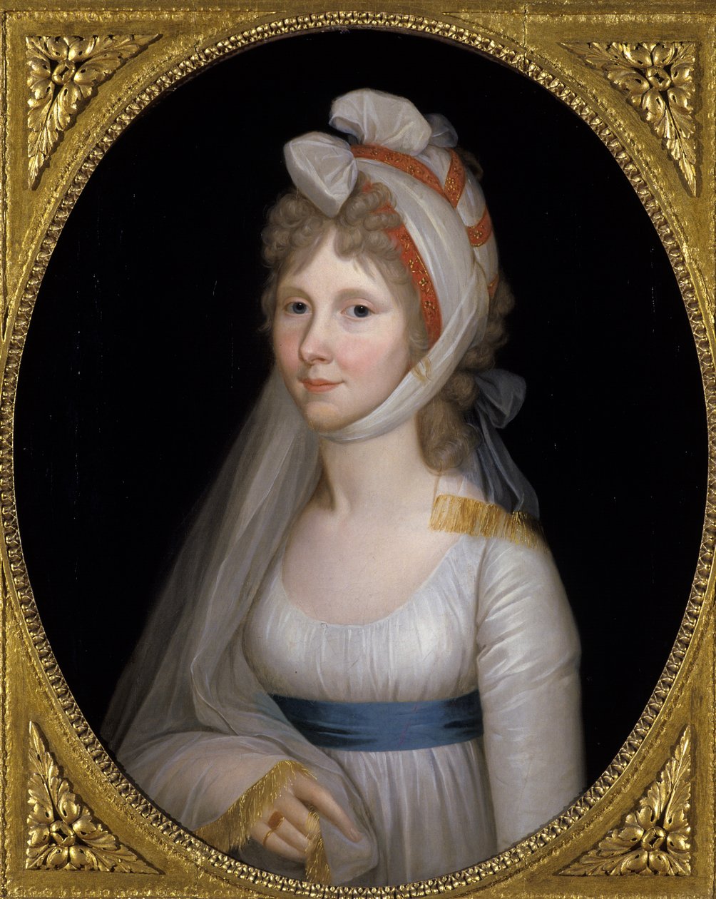 Auguste, princesse héritière de Hesse-Cassel, c.1800 - Wilhelm Baettner