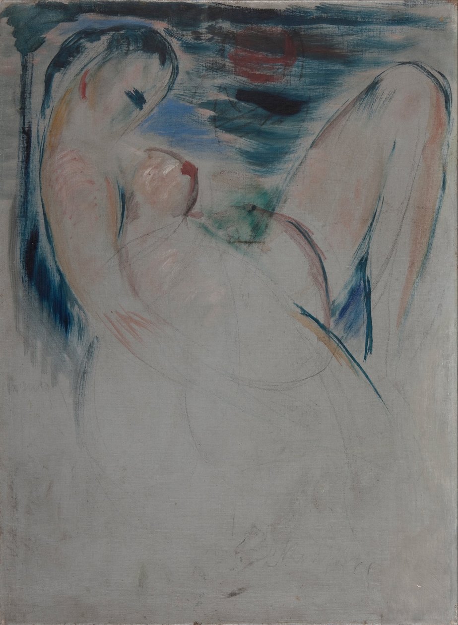 Femme nue allongée - Wilhelm Lehmbruck