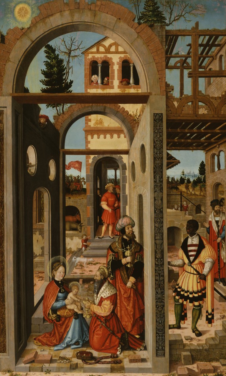 Adoration des trois rois, 1526 - Wilhelm Stetter