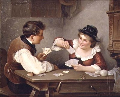 Jouer aux cartes - Wilhelm W. Flockenhaus