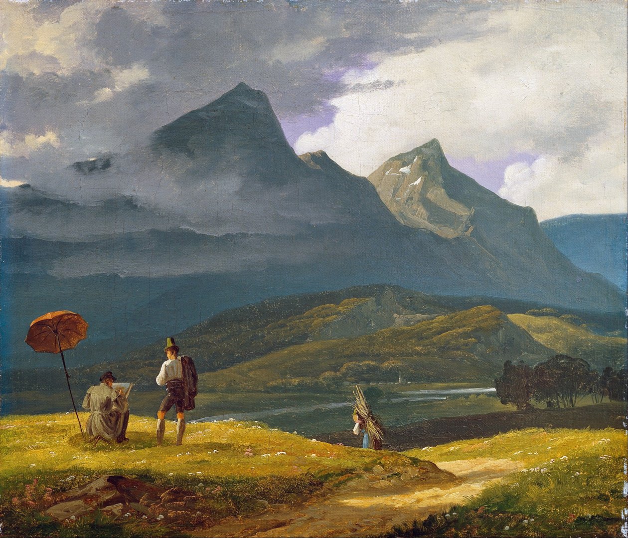 Paysage de montagne - Wilhelm Bendz