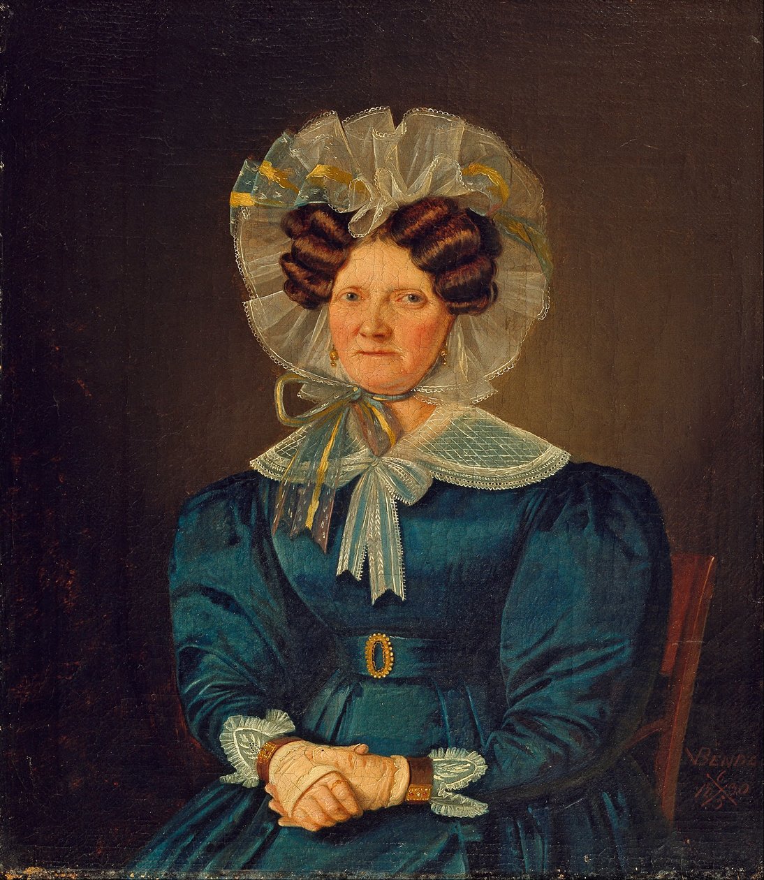 Portrait de Mette Sophie Fuglsang, tante de l