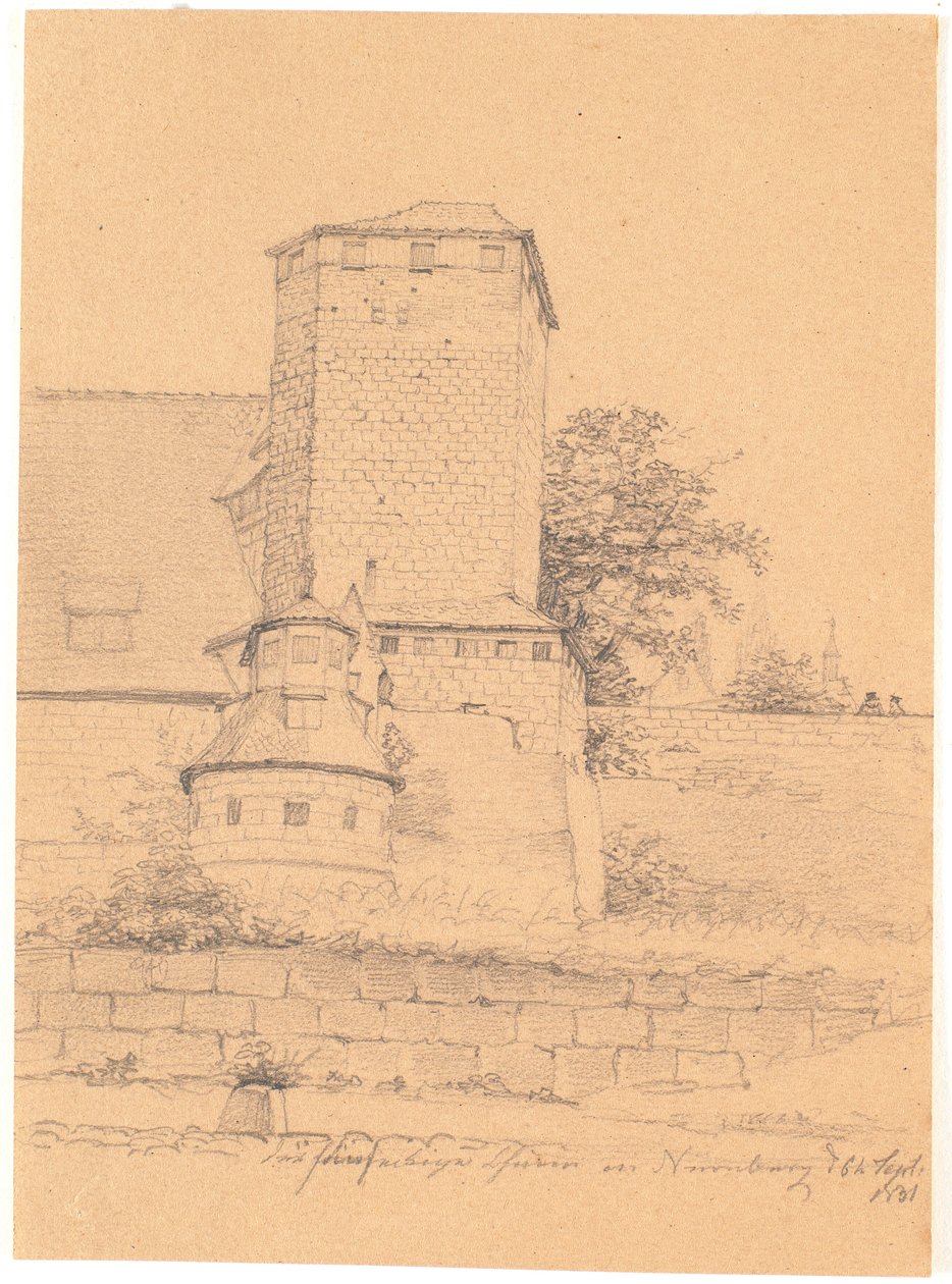 Construction de tour. Nuremberg - Wilhelm Bendz