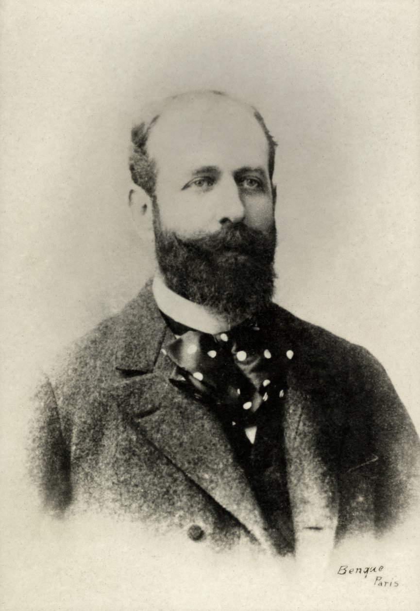 Portrait de Jean Francois Raffaelli (photo) - Wilhelm Benque