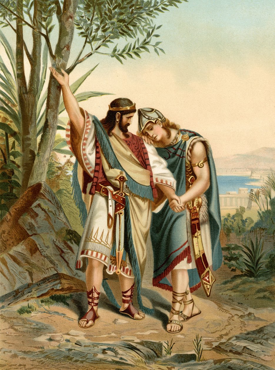 Amitié de Jonathan et David - Wilhelm Ebbinghaus