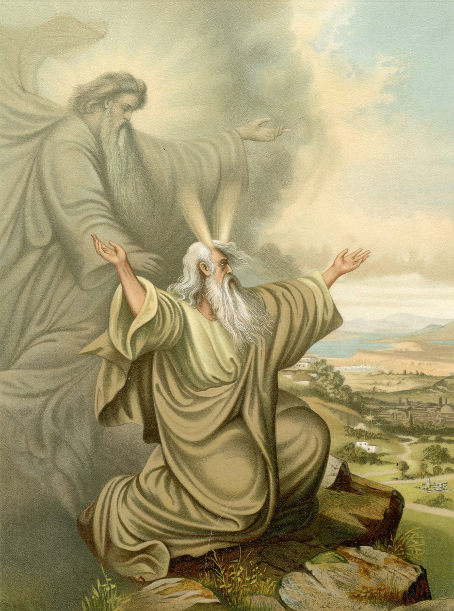 Le Seigneur montre à Moïse la Terre Promise - Wilhelm Ebbinghaus