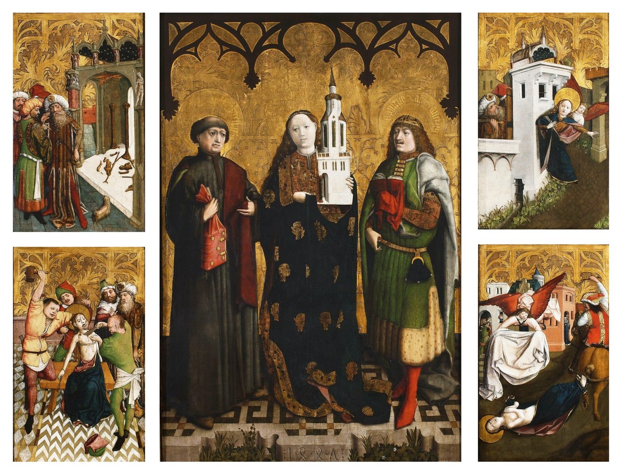 Retable de Sainte Barbe - Wilhelm Kalteysen