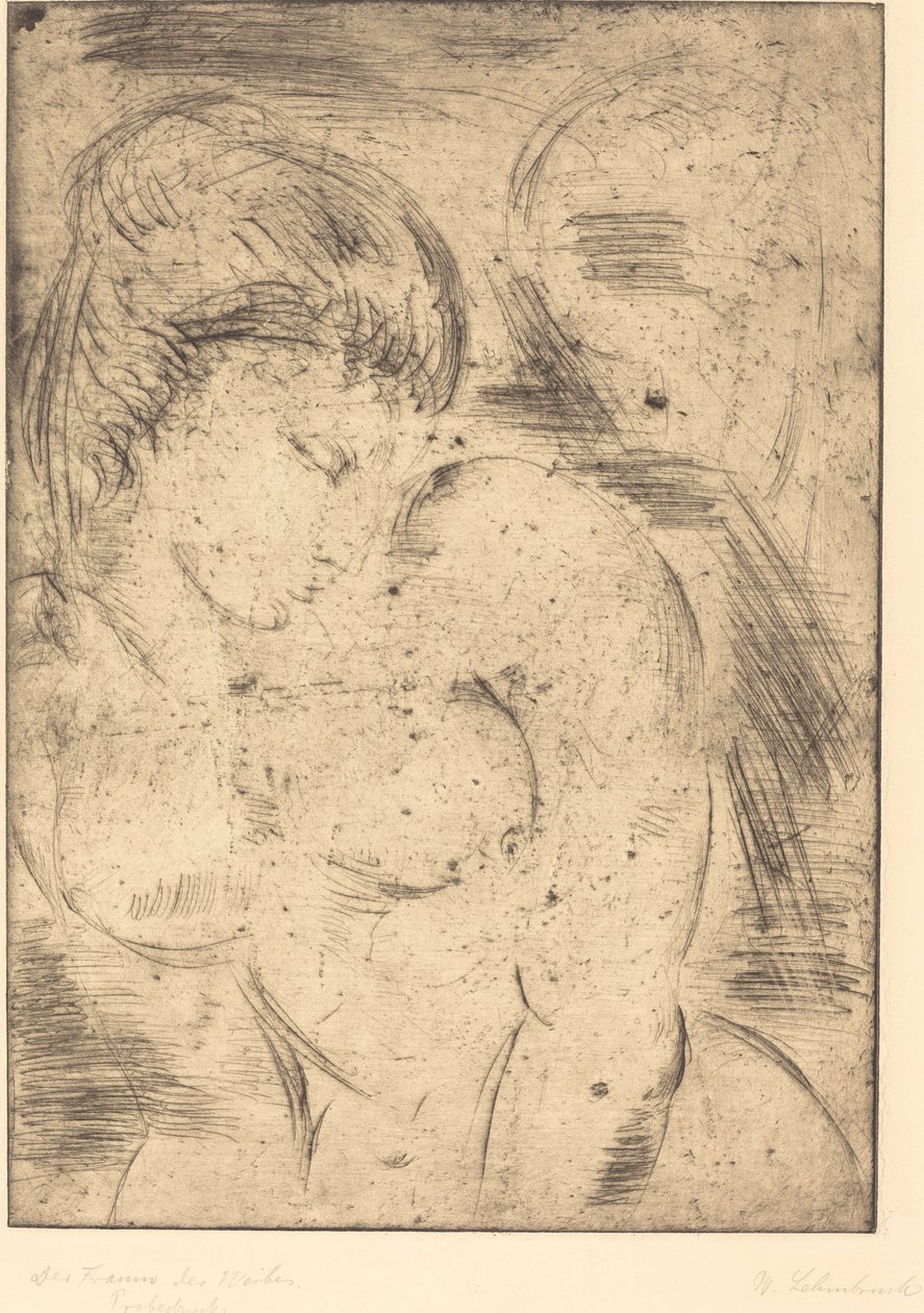 Le Rêve de la Femme - Wilhelm Lehmbruck