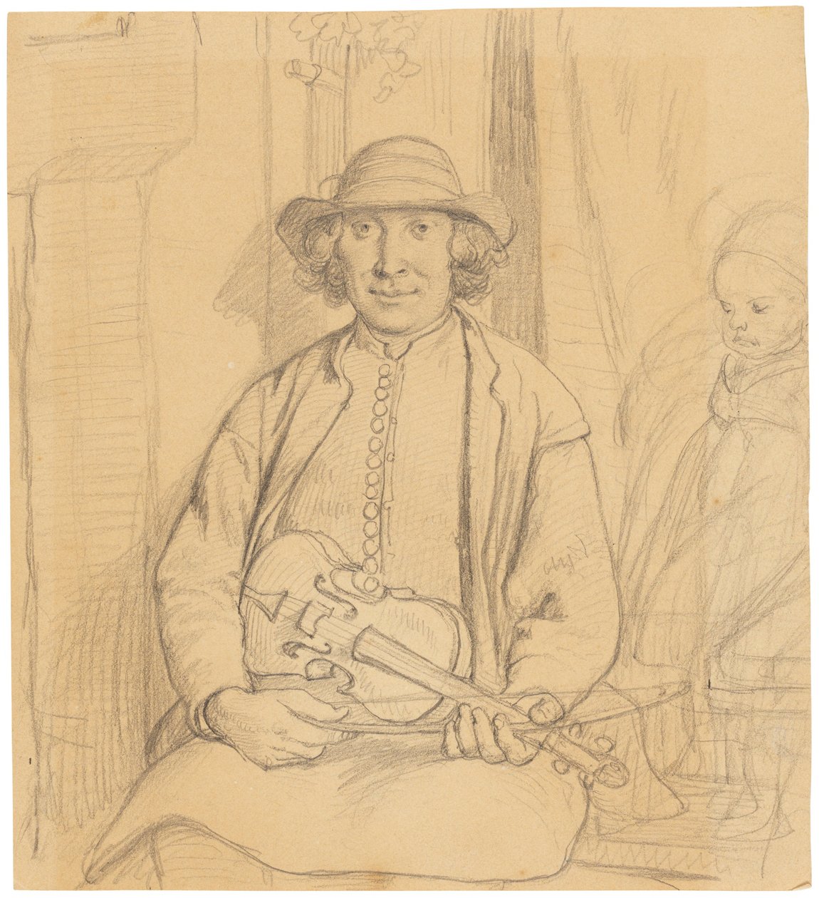 Un musicien populaire suédois - Wilhelm Marstrand