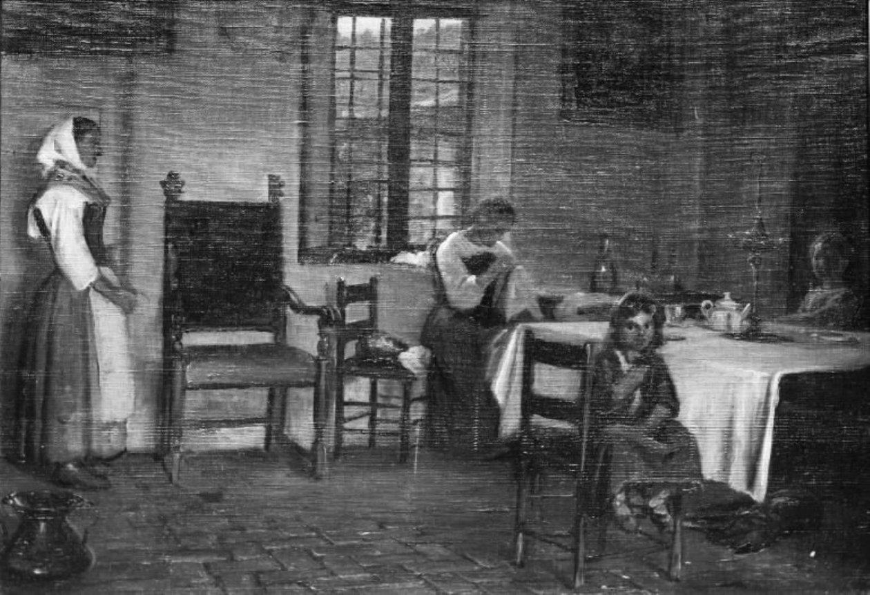 Un intérieur italien - Wilhelm Marstrand