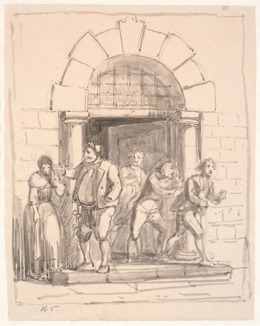 Le gardien négligent - Wilhelm Marstrand