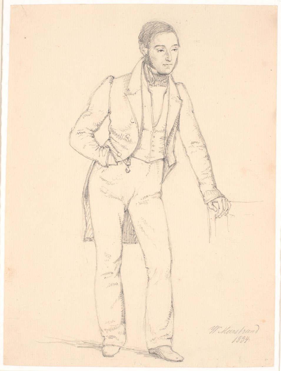 Maître de concert Johan Frederik Frølich - Wilhelm Marstrand
