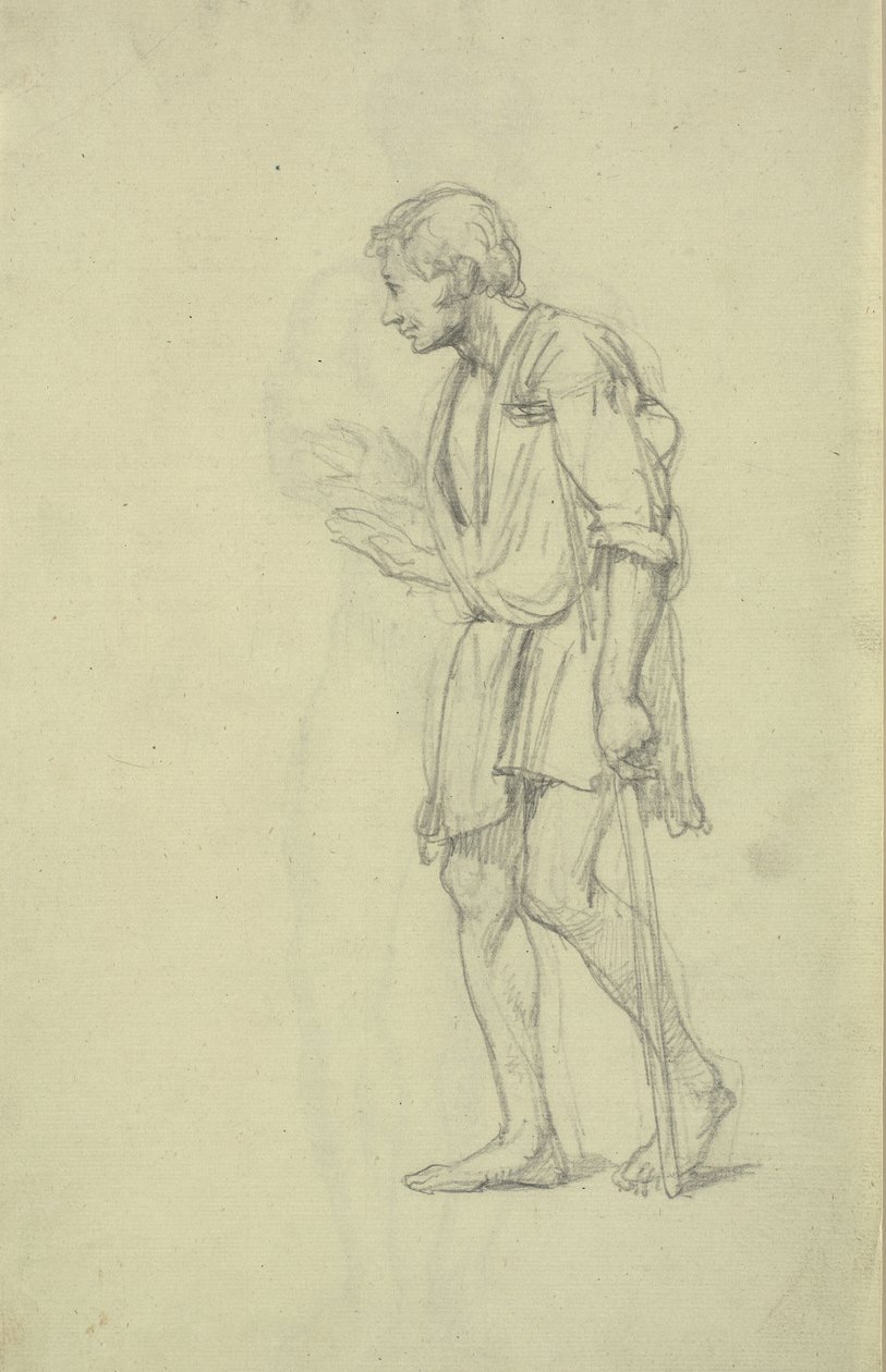 Estropié. Études de figures - Wilhelm Marstrand