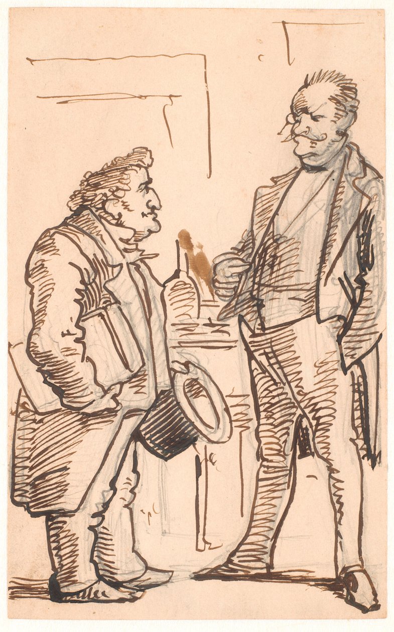 Krog et Simon Levi - Wilhelm Marstrand