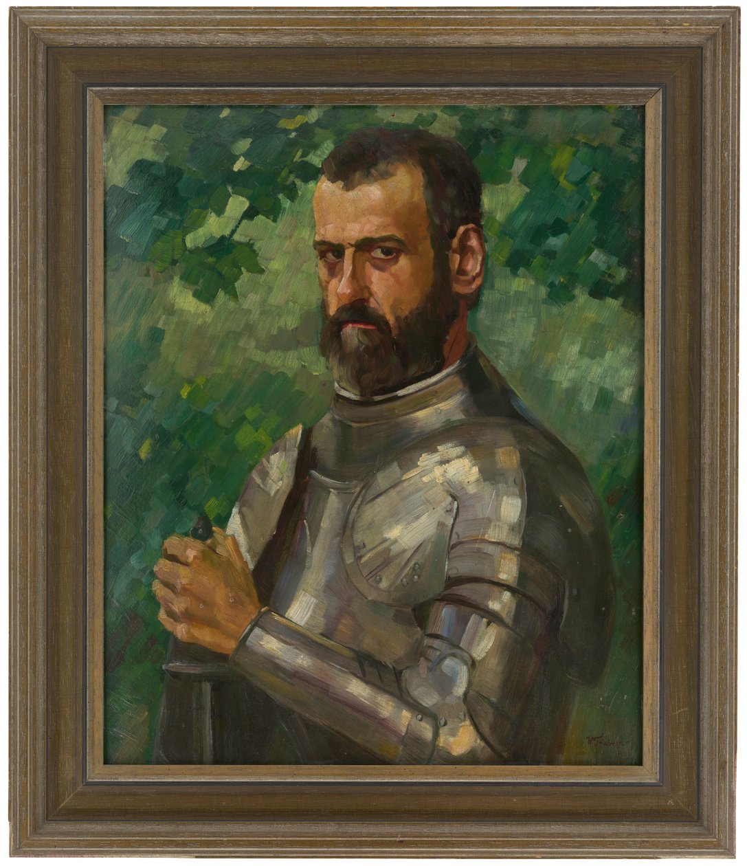 Portrait en buste d