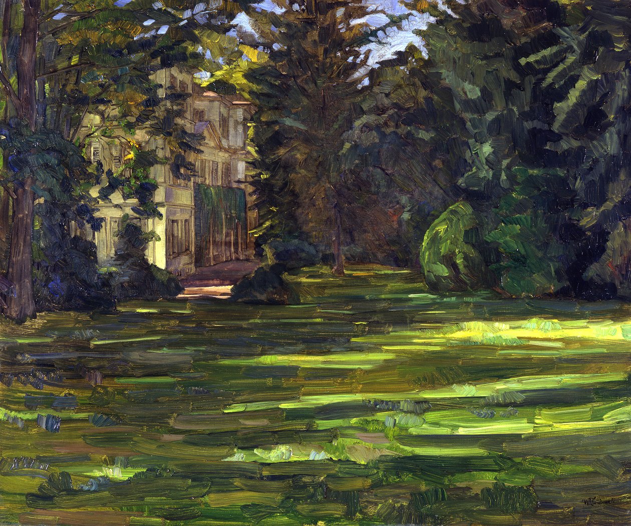 Château de Hemsbach - Wilhelm Trübner