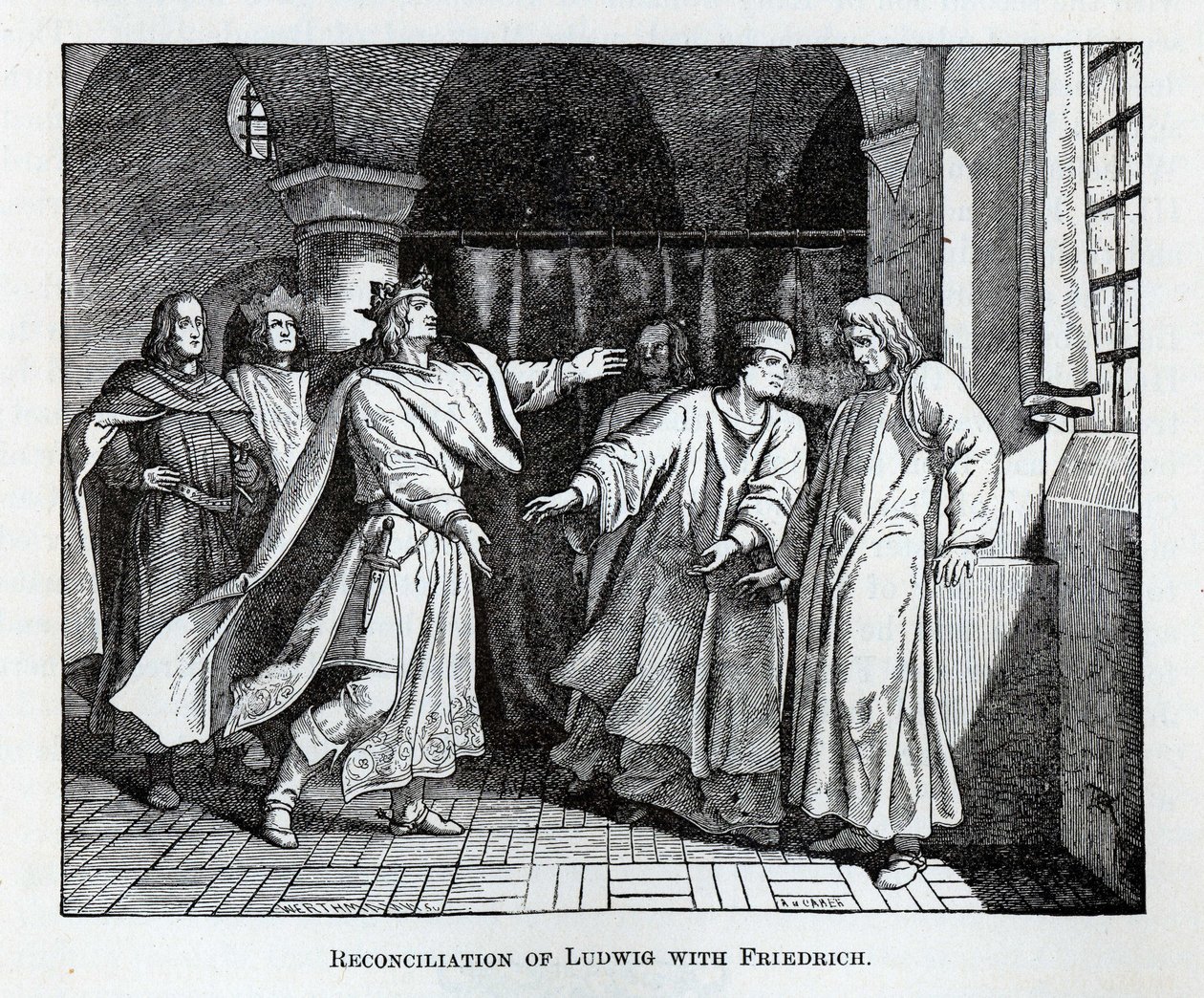 Réconciliation de Ludwig avec Friedrich - Wilhelm Werthmann