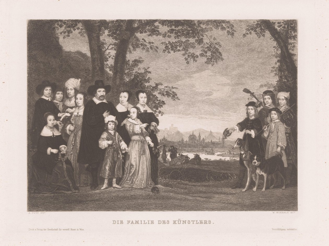 Portrait de famille - Wilhelm Wörnle