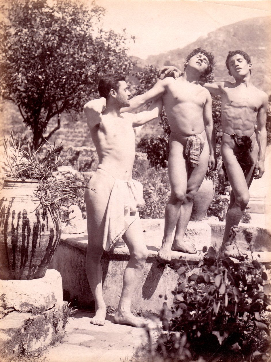 Étude de nus masculins - Baron Wilhelm von Gloeden
