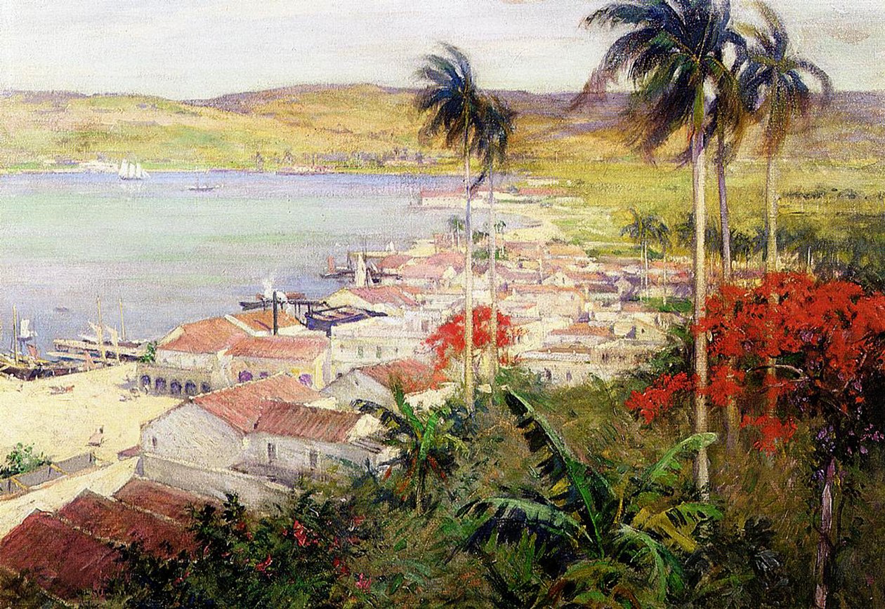 Le débarquement, 1904 - Willard Leroy Metcalf