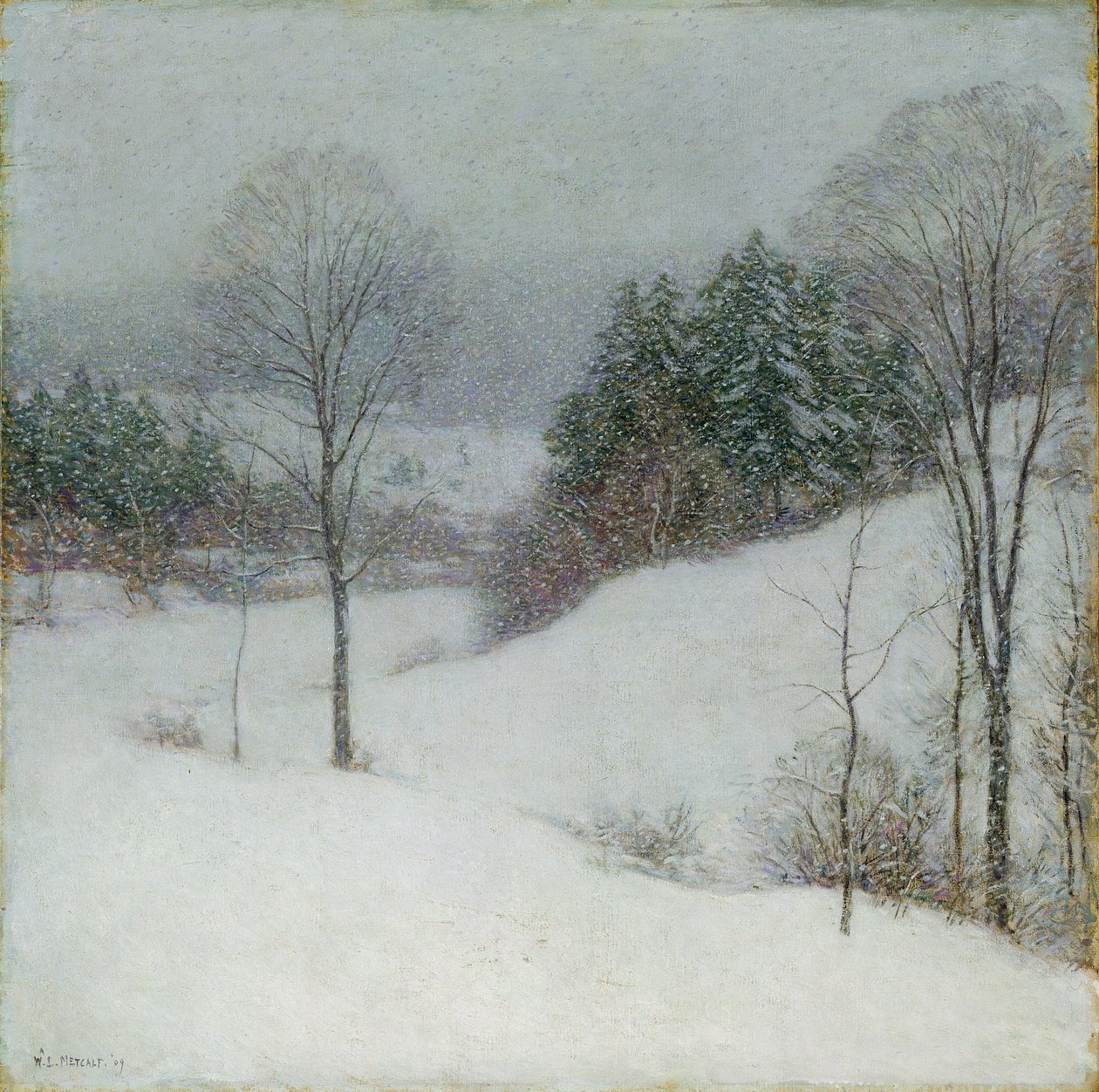Le Voile blanc, 1909 - Willard Leroy Metcalf