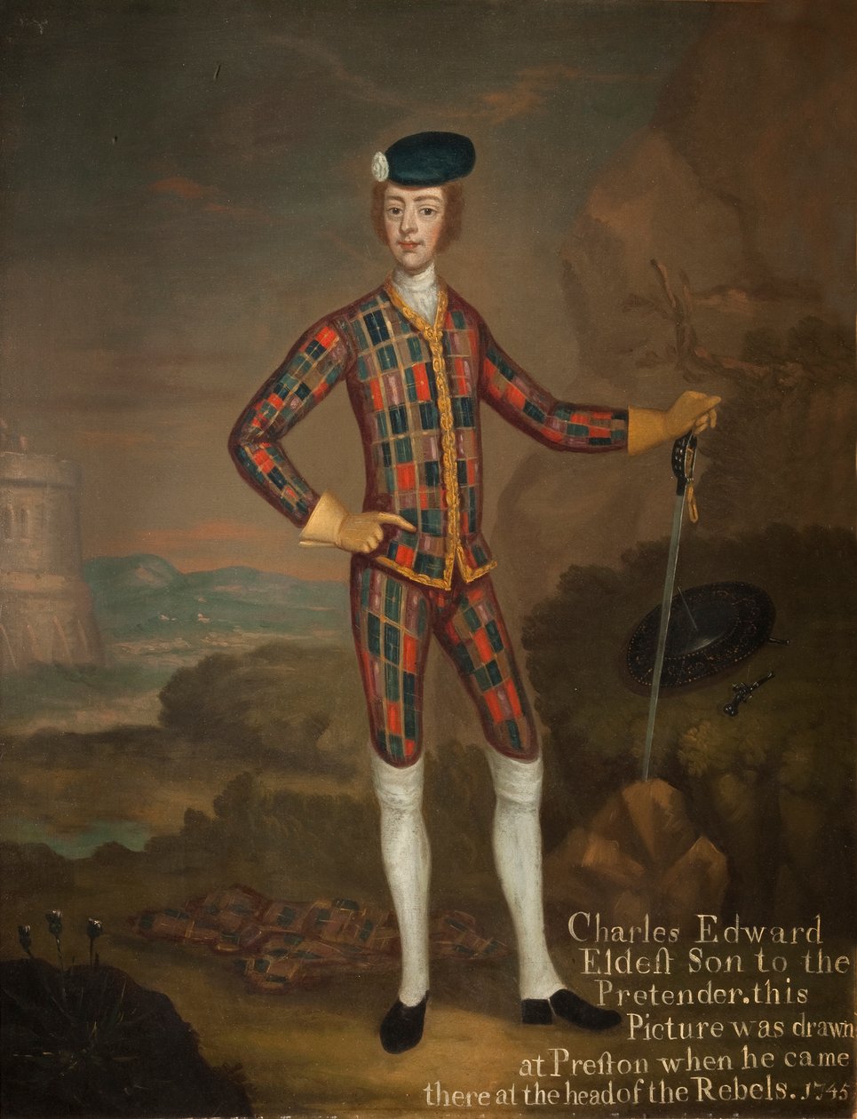 Prince Charles Edward Stuart, fils du Vieux Prétendant, 1745 - Willem Verelst