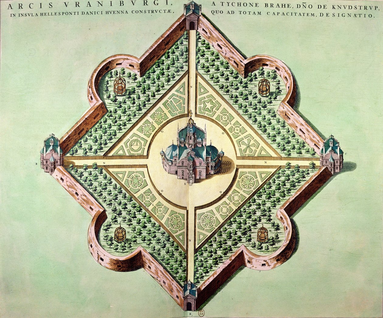 Plan du château et de l