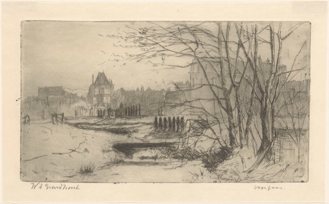 Printemps - Willem Adrianus Grondhout (signed by artist)