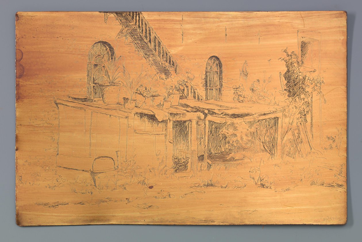 Vieux poulailler à Voorburg - Willem Adrianus Grondhout