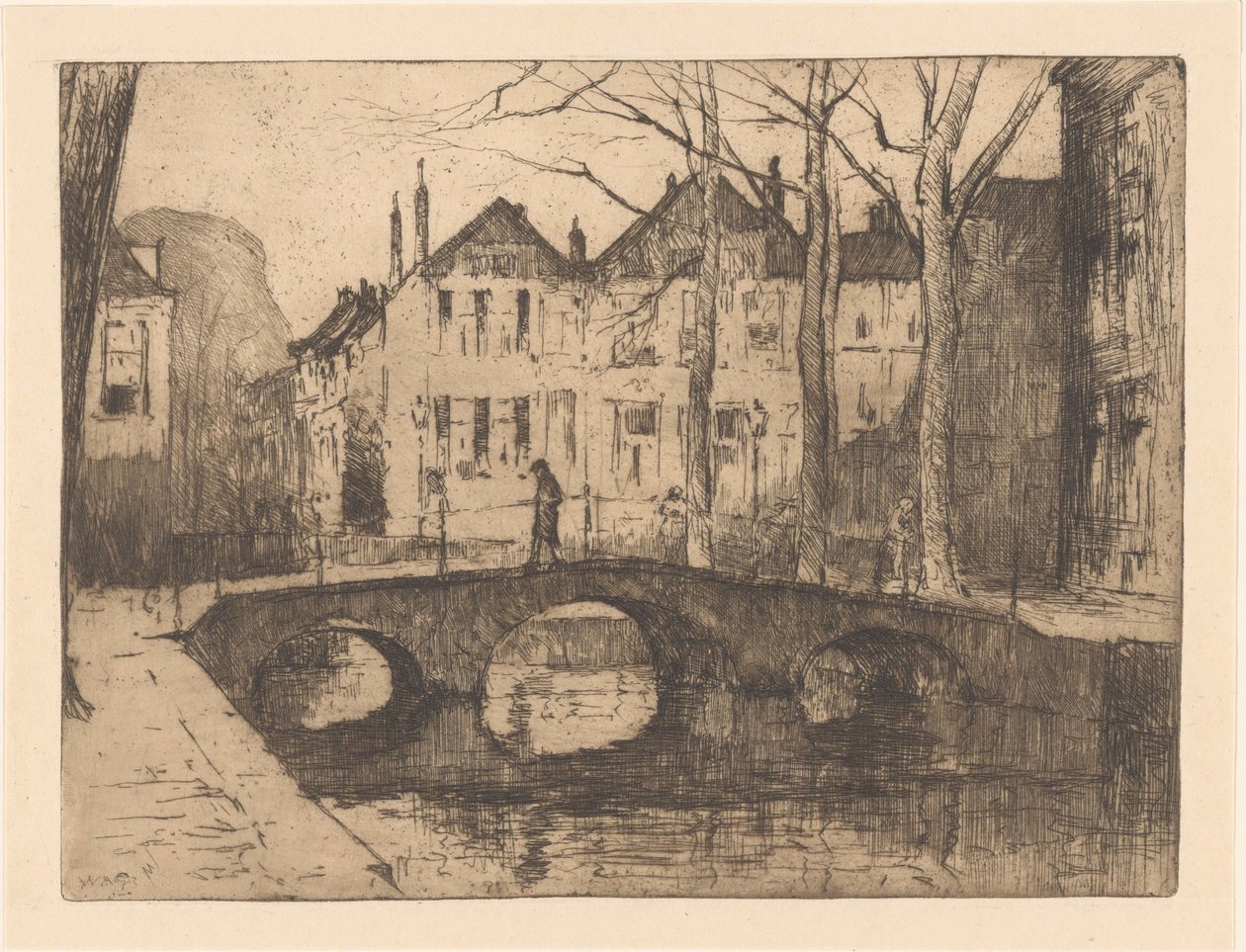 Smidswater à La Haye - Willem Adrianus Grondhout