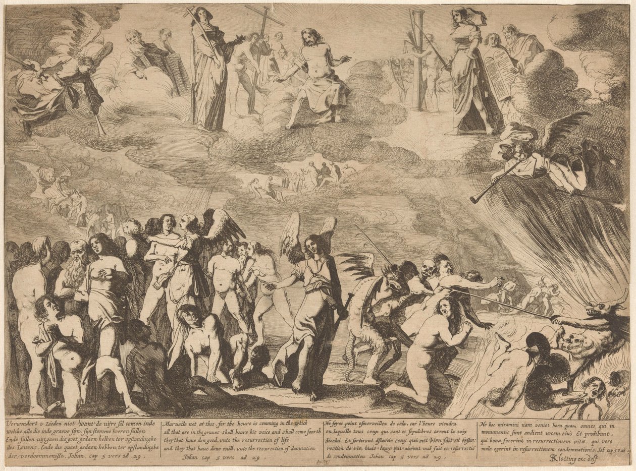 Le Jugement dernier - Willem Basse (attributed to)