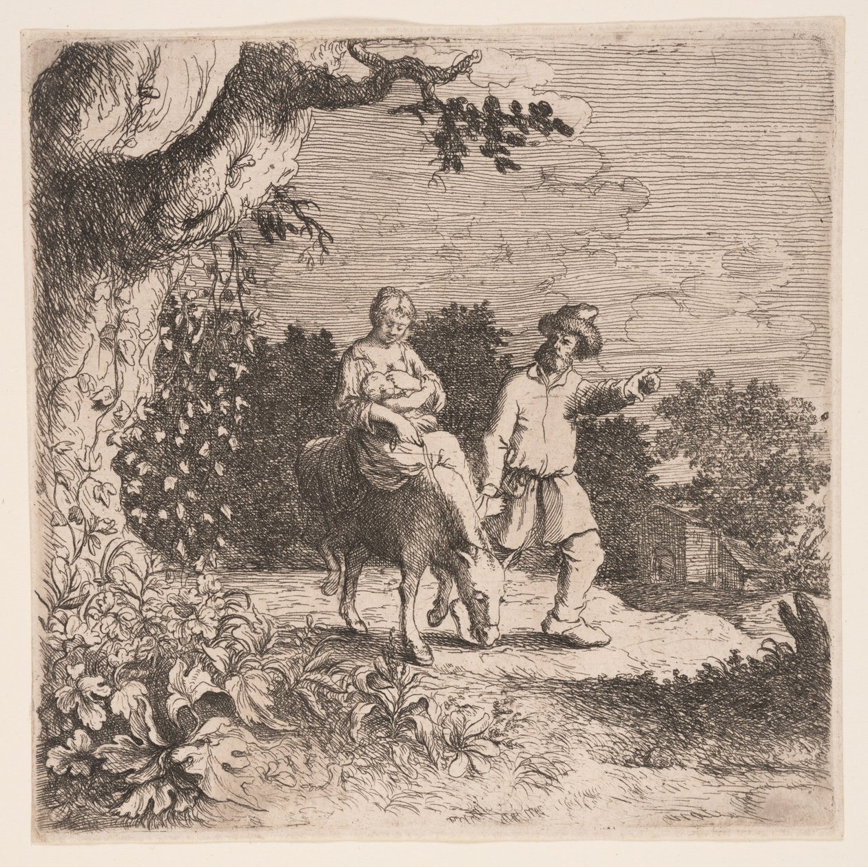 La fuite en Égypte - Willem Basse