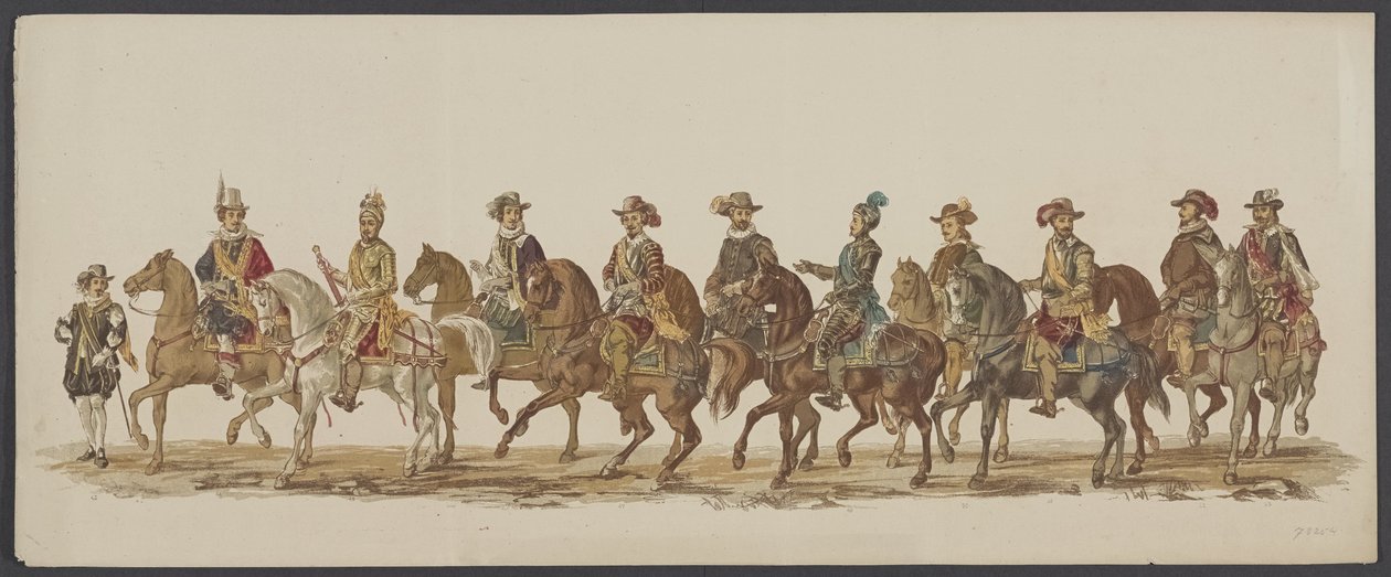 Défilé de Delft de 1862, quatrième groupe (Quatrième Lustrum de l