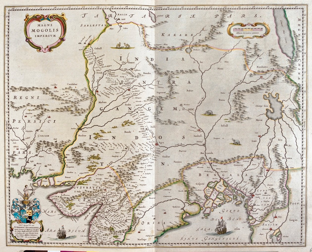 Iran à travers le Tibet, et le nord de l