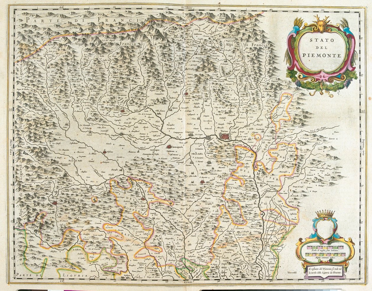 Piémont, Vallée d